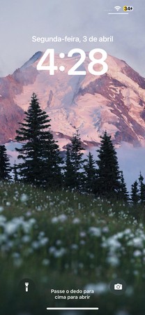 como colocar papel de parede no iPhone ao personalizar tela