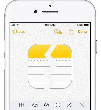 note crashes iOS 13