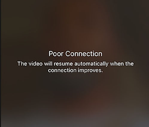 ios 13 facetime connection issue
