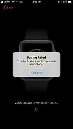 ios 13 beta iwatch pairing problems