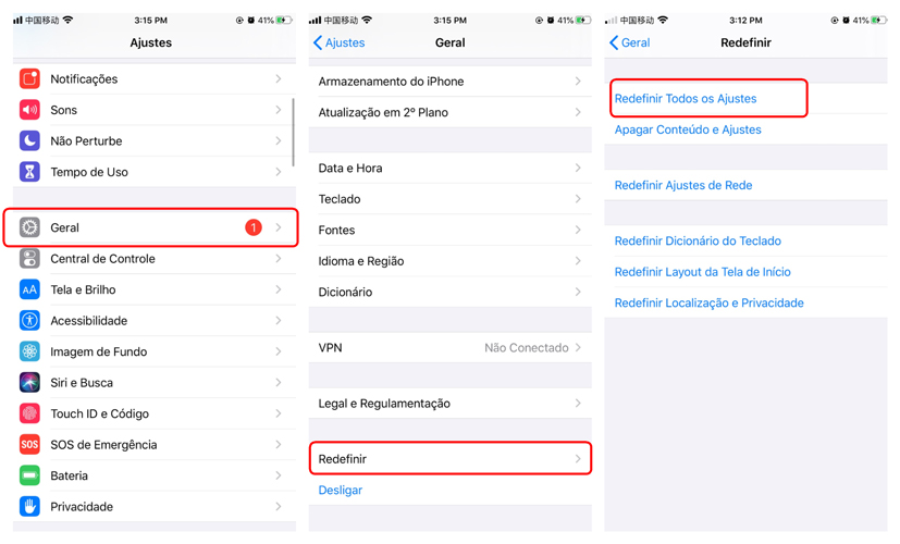 como resolver a câmera do iPhone parou de funcionar após atualização do iOS 17 e iOS 16