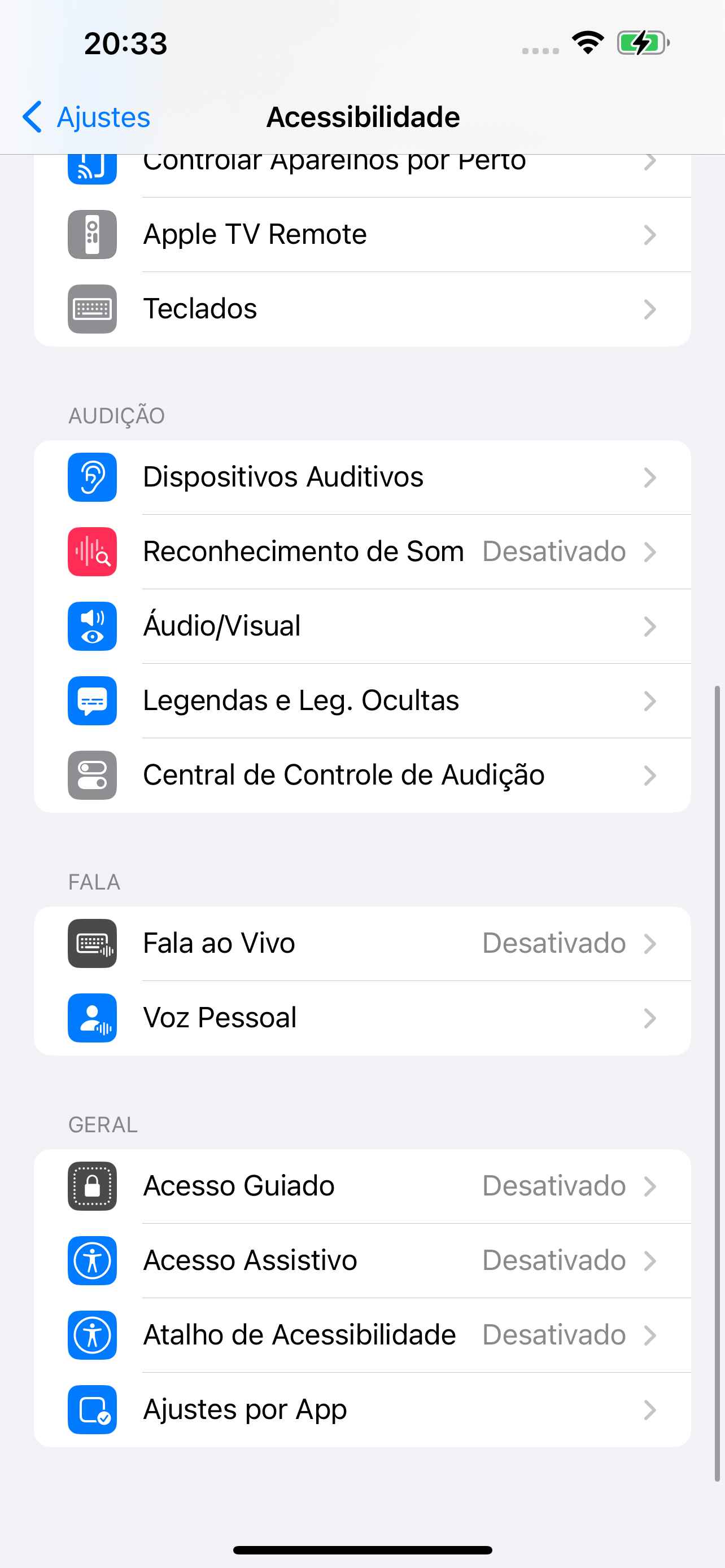 voz pessoal no iphone com ios 17
