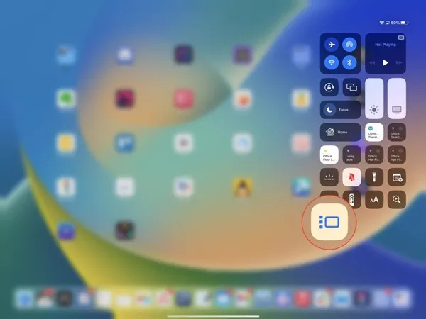 Organizador Visual do iPad