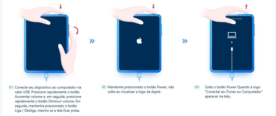 resolver pad inativo passo 1