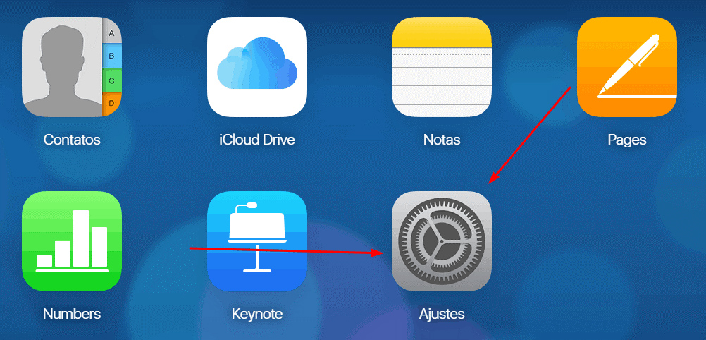 clique em iCloud drive