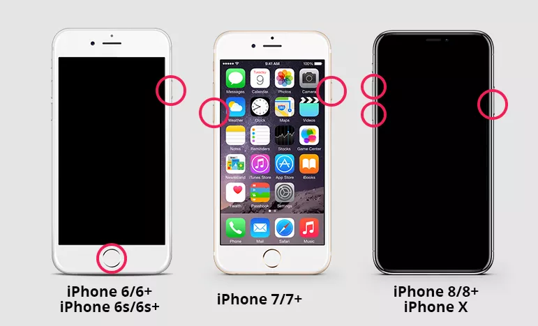 como obter fotos de um iPhone que não liga
