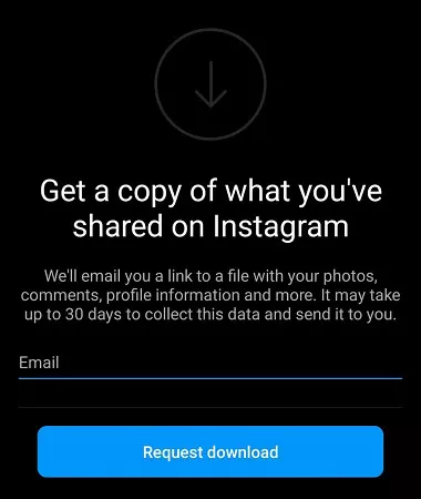 recuperar mensagens do instagram