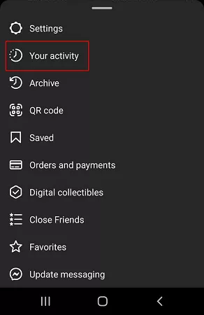 recuperar mensagens do instagram