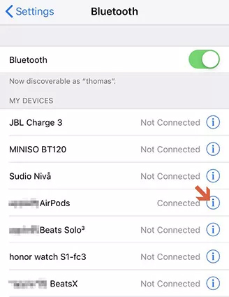 Porque o meu airpod esquerdo não funciona