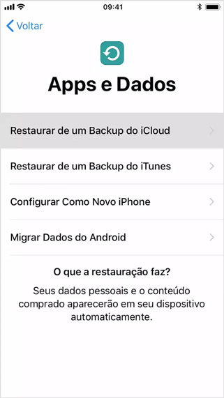 restaurar icloud backup