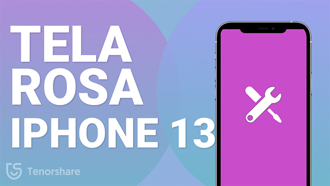 tela rosa iphone
