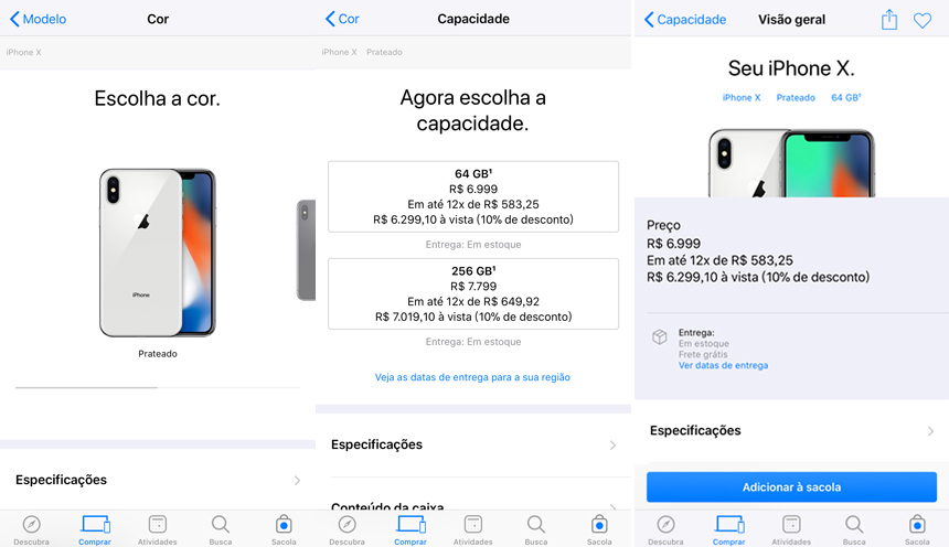 comprar no apple store