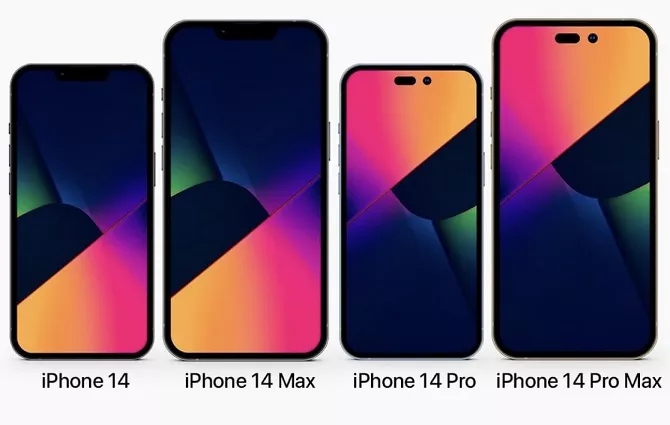 iPhone 14 lineup