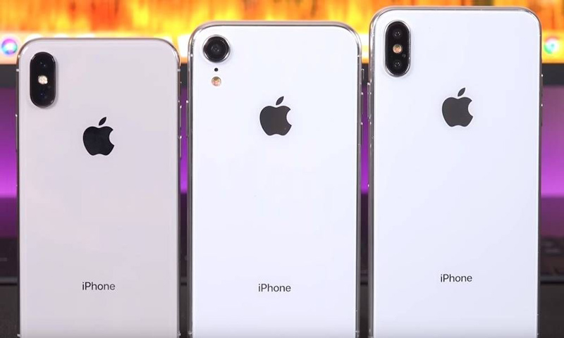 novos iPhones 2018