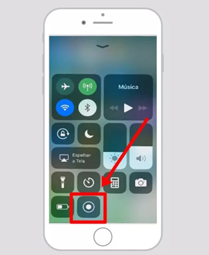 Como gravar a tela - Suporte da Apple (BR)