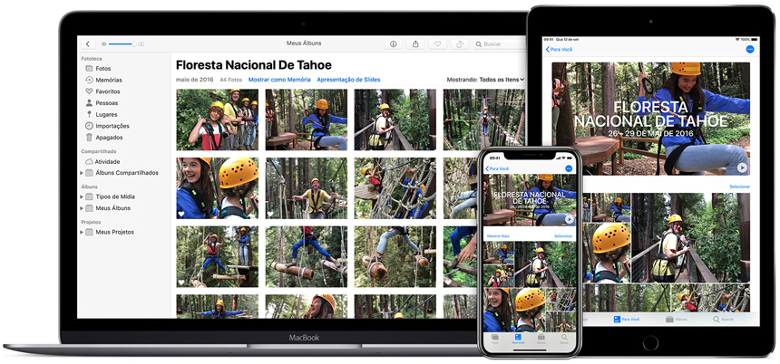 fotos do iCloud