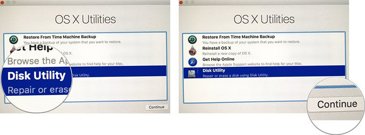 disk utility