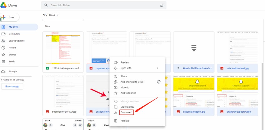 como transferir arquivos do celular para o pc com google drive
