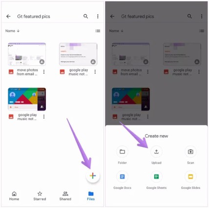como transferir arquivos do celular para o pc com google drive
