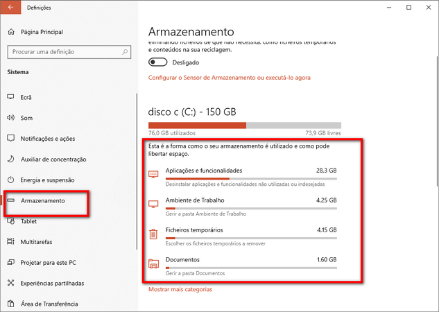 ficheiros temporários no windows