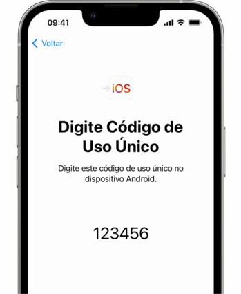 transferir mensagens do android para iphone 15 via migrar para ios