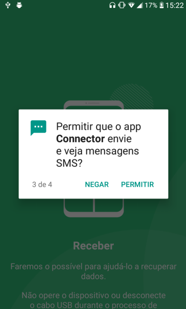 como recuperar sms apagados do celular android