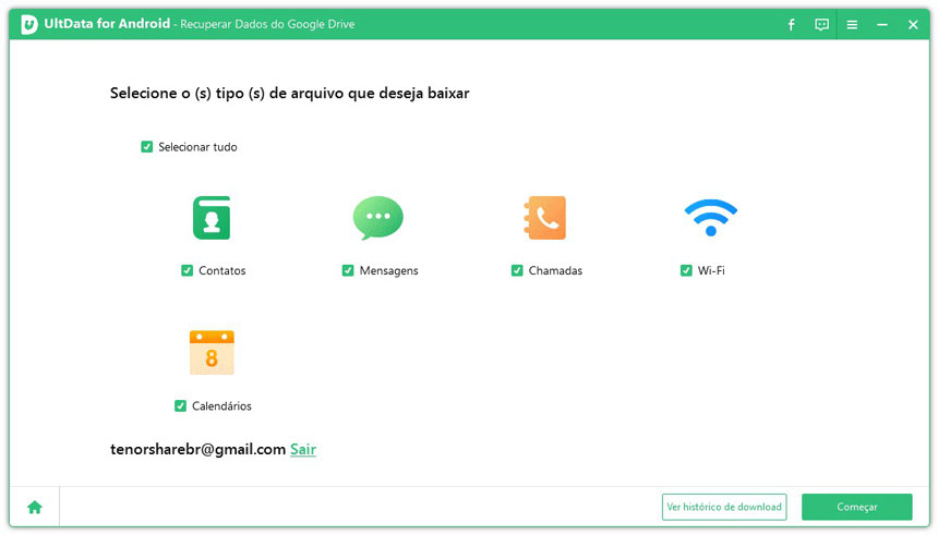 como recuperar contatos do google