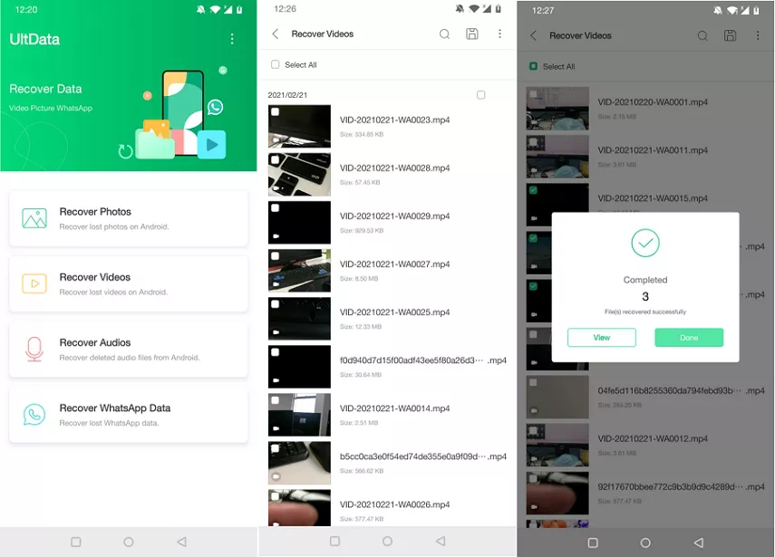 android file recovery without root