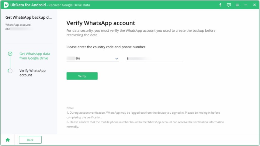 como achar o backup do whatsapp no google drive via ultdata for android