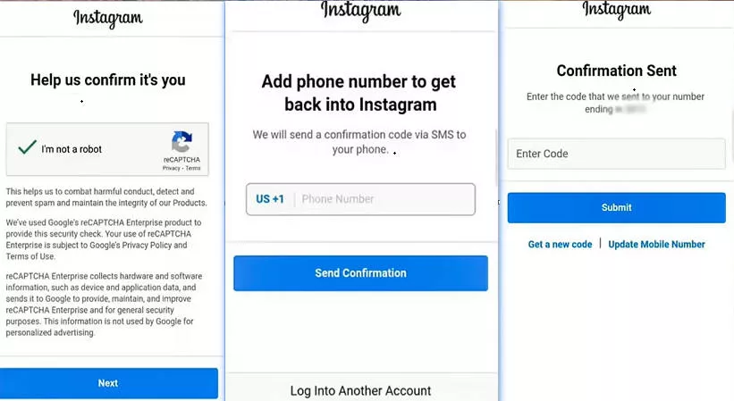 discordar da decisão da conta suspensa no Instagram
