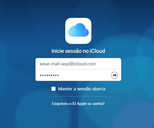 sign in icloud