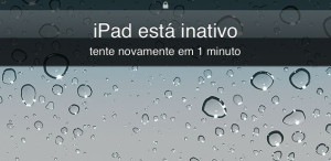 o ipad esta inativo