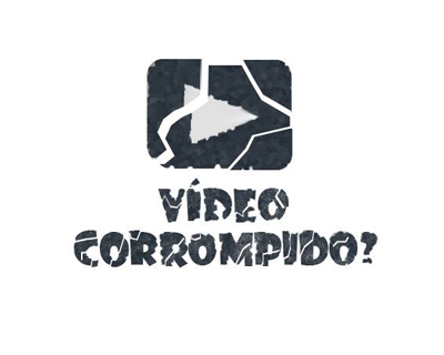 vídeo corrompido