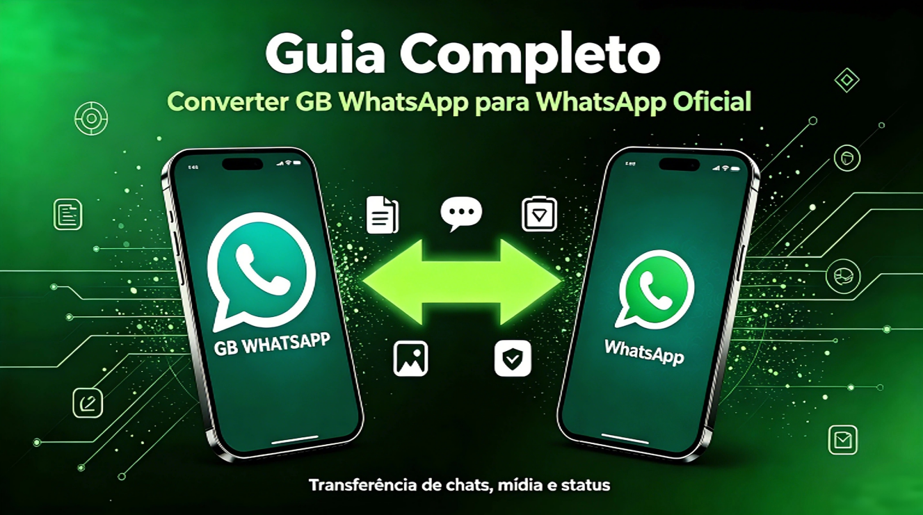 transferir dados do GB whatsapp para whatsapp normal