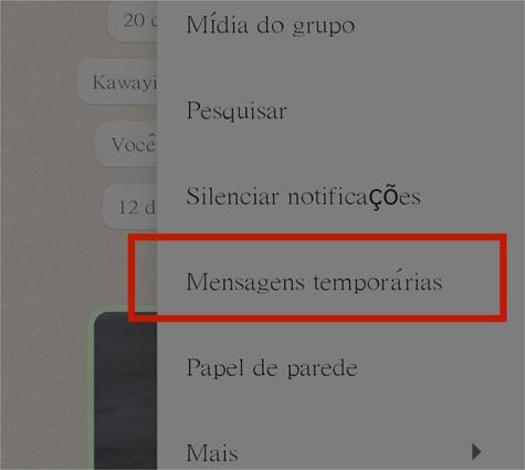 configuração de grupo