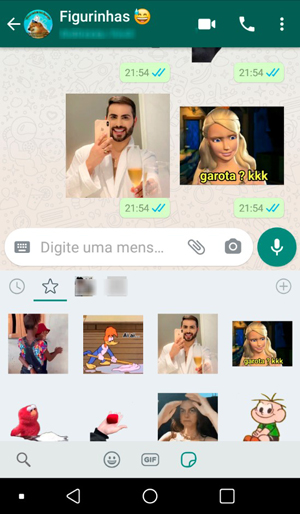 como recuperar as figurinhas do whatsapp 2
