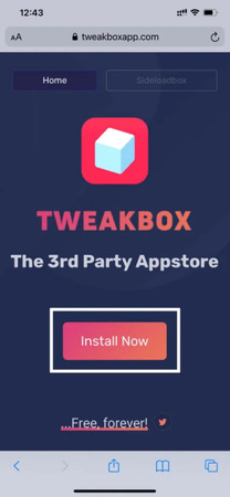 Download TweakBox iPhone - Baixar para iOS Grátis