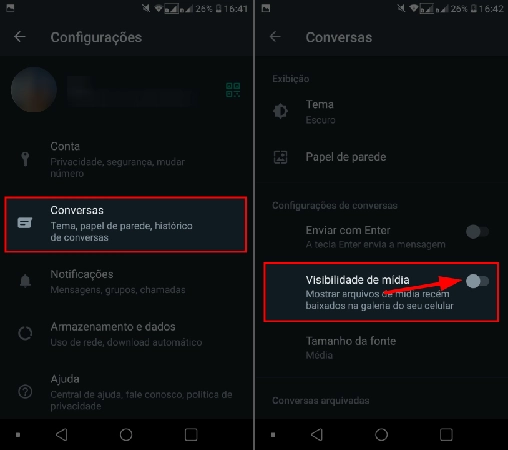 Como evitar download automático de arquivos no Android