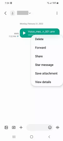 save whatsapp voice messages on android