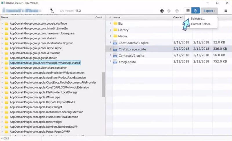 transferir whatsapp ios para android com wizzapmigrator etapa 1