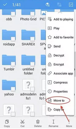 como mover whatsapp para cartão de memória