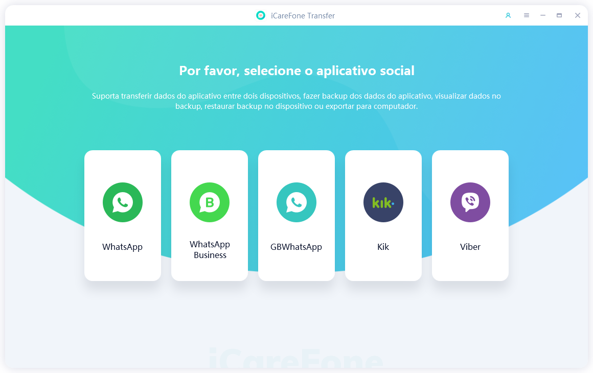 Interface de conexão de dispositivos